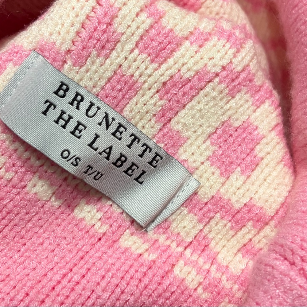 Brunette The Label Women's Fair Isle Knit Beanie - Picture 4 of 5